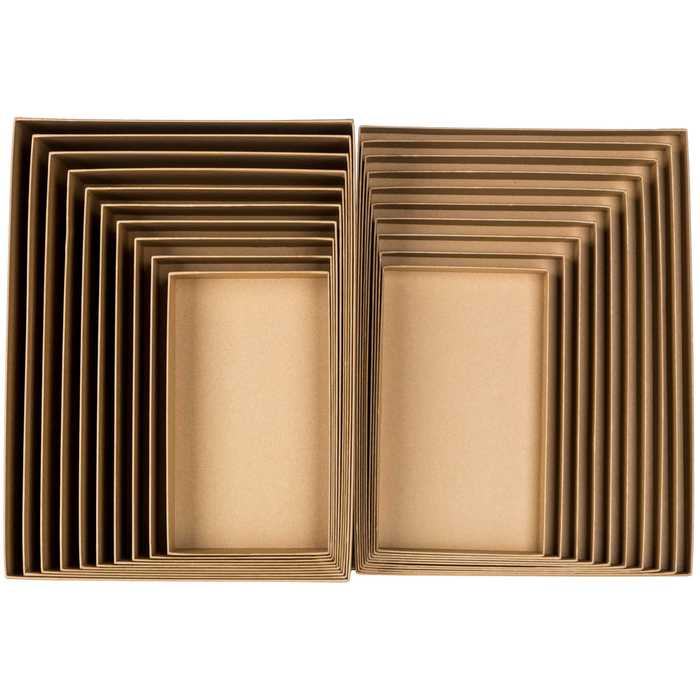 Kraft Nested Rectangle Box Set Hobby Lobby 457150